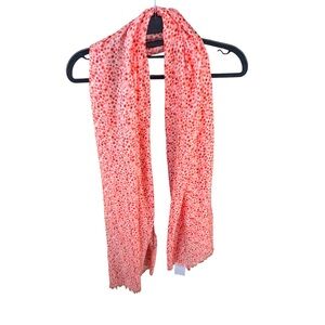 J. Crew Factory Pink Floral Scarf